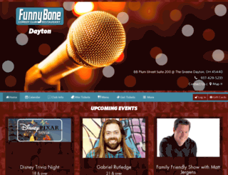 daytonfunnybone.com screenshot