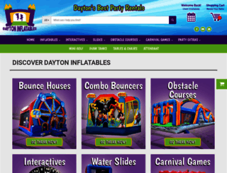 daytoninflatables.com screenshot