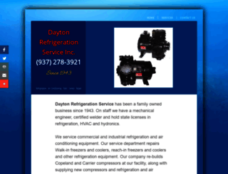 daytonrefrigerationservice.com screenshot