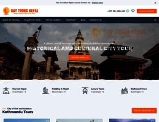 daytoursnepal.com screenshot