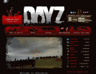 dayzmod.com screenshot