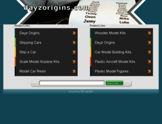 dayzorigins.com screenshot