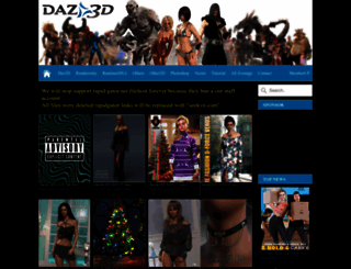 daz3ddownload.com screenshot