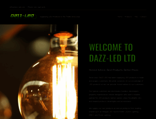 dazz-led.co.uk screenshot