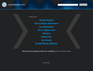 dazzleblab.com screenshot