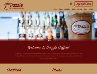 dazzlecoffee.com screenshot