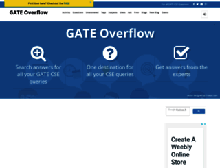 db.gateoverflow.in screenshot