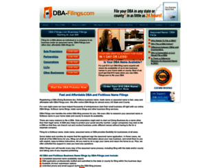 dba-filings.com screenshot