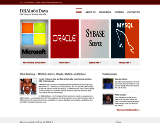 dbain60days.com screenshot