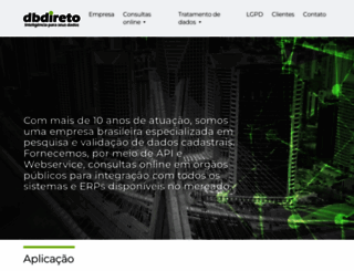dbdireto.com.br screenshot