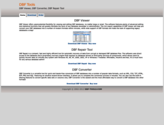 dbf-tools.com screenshot
