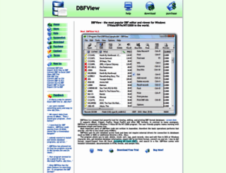 dbfview.com screenshot