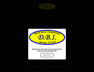 dbiequipment.com screenshot