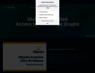 dbpedia-live.openlinksw.com screenshot