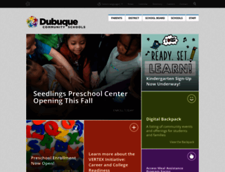 dbqschools.org screenshot
