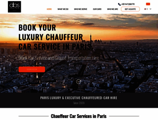 dbs-luxurydrive.com screenshot