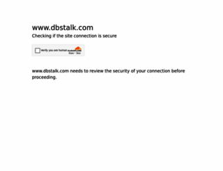 dbstalk.com screenshot