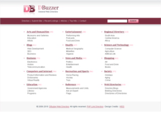 dbuzzer.com screenshot