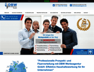dbwwerbeagentur.de screenshot