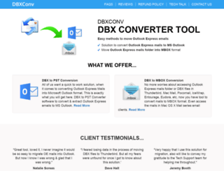 dbxconv.com screenshot