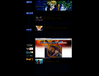 dbzwarriors.com screenshot
