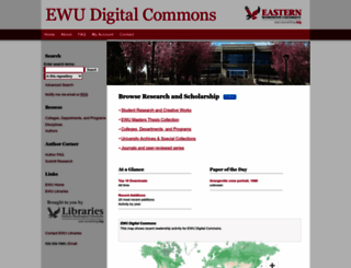 dc.ewu.edu screenshot