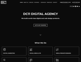 dc11agency.com screenshot