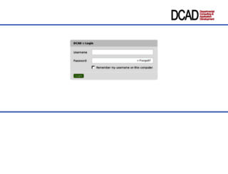 dcad.intervalsonline.com screenshot