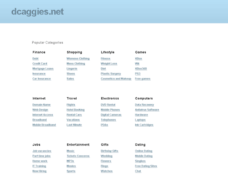 dcaggies.net screenshot