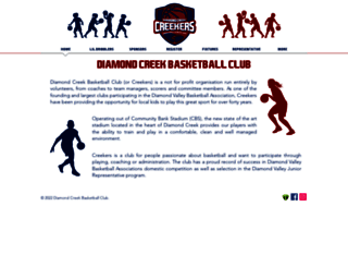 dcbasketball.com.au screenshot