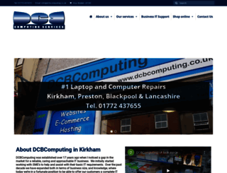 dcbcomputing.co.uk screenshot