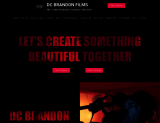 dcbrandonfilms.com screenshot