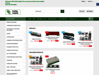 dcchobbysupply.com screenshot