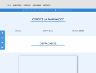 dccsa.com.ar screenshot