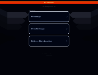 dcdesign.co.in screenshot