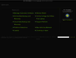 dcore.com screenshot