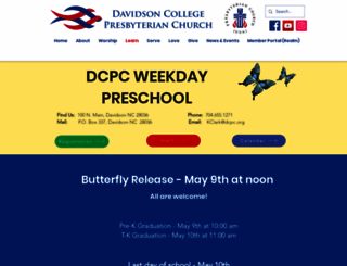 dcpcpreschool.org screenshot