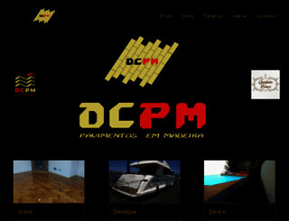 dcpmpavimentos.com screenshot