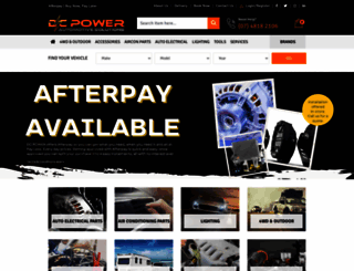 dcpowersolutions.com.au screenshot