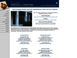 dcrawfordlaw.com screenshot