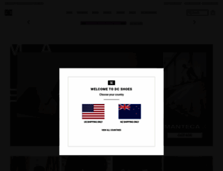 dcshoes-newzealand.co.nz screenshot