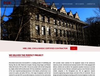 dcsscaffold.com screenshot