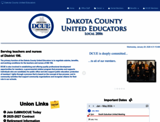dcue.org screenshot