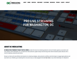 dcwebcasting.com screenshot