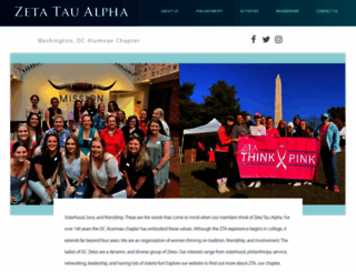 dczetas.org screenshot