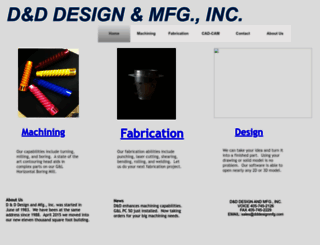 dddesignmfg.com screenshot