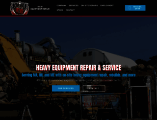 ddequipmentrepair.com screenshot