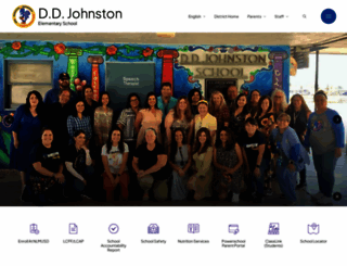 ddjohnstonelementary.org screenshot