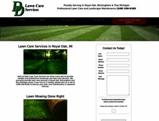 ddlawncareservice.com screenshot