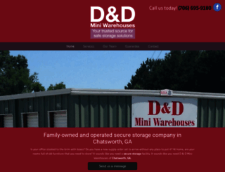 ddminiwarehouses.com screenshot